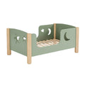 **Technische titel in het Nederlands: Kinderbed met ster- en maanontwerp van duurzaam hout**
