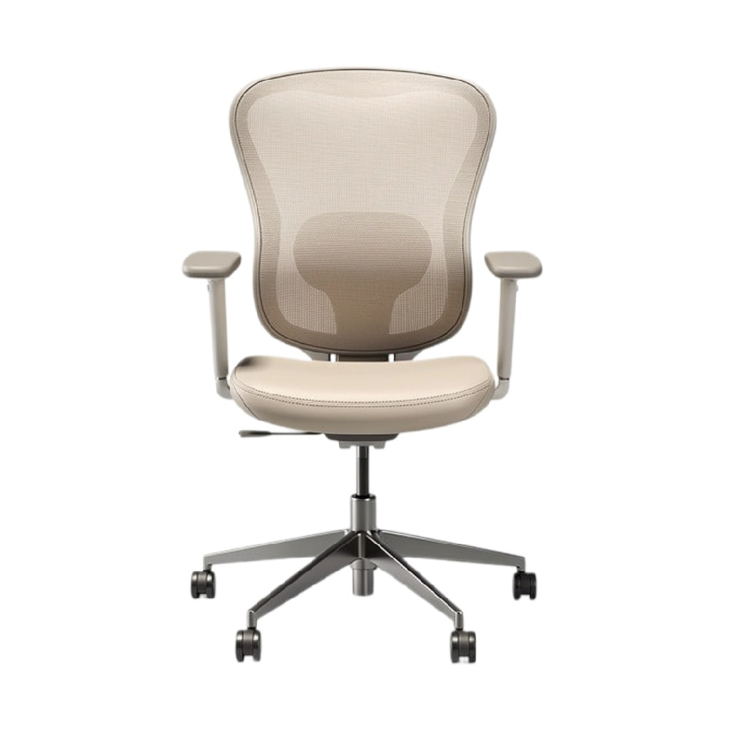 **Ergonomische bureaustoel met mesh rugleuning en verstelbare armleuningen**